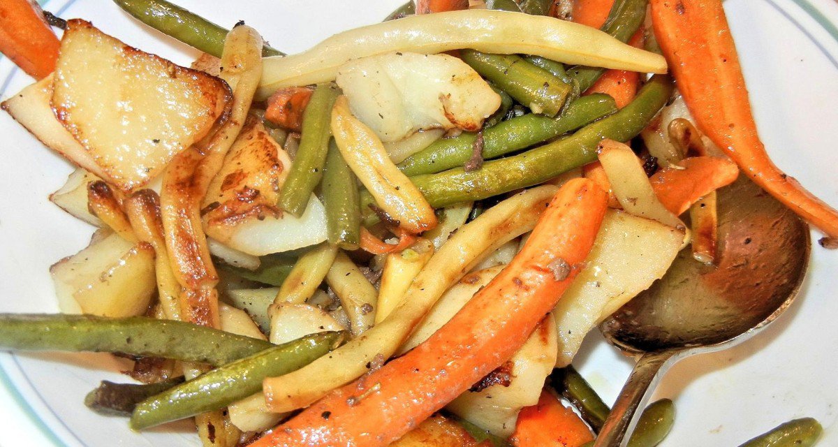 Salade de pommes de terre aux haricots verts